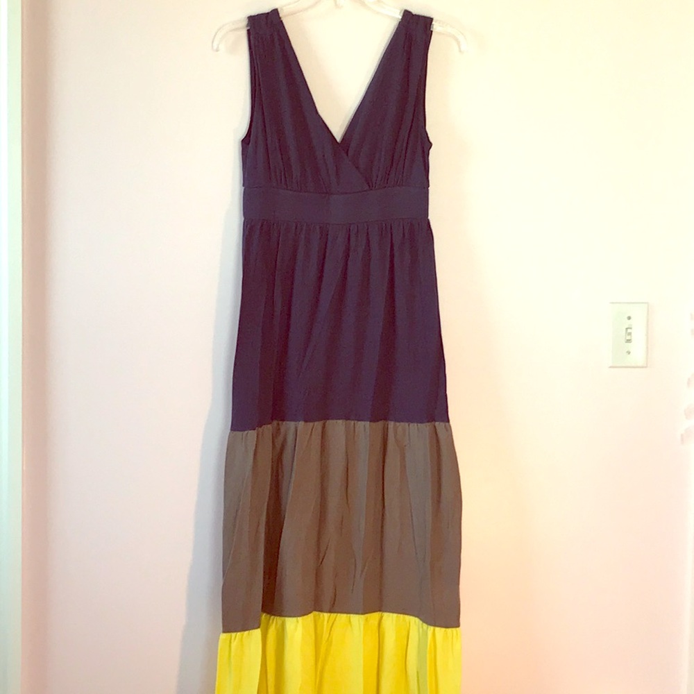 Color Block Maxi
